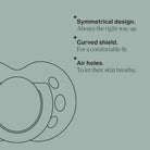 Tommee Tippee Fun Style Soother 6 - 18 months Pack of 2 Assorted - ebebek - Black Friday