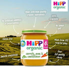 HiPP Organic Carrots Peas & Cauliflower Jar 4+ months 125g - ebebek - Black Friday