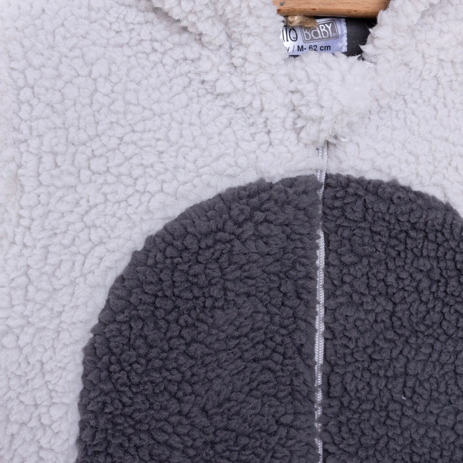 HelloBaby Newborn Unisex Welsoft Footed - Light Grey - ebebek - Black Friday