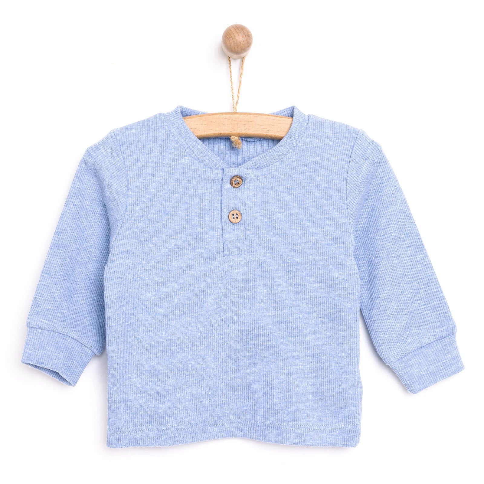 HelloBaby Newborn Boy Camisole Sweatshirt - Blue - ebebek - Black Friday