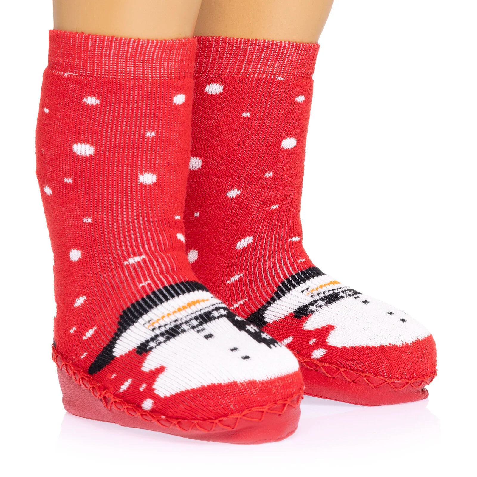 HelloBaby Moccasin Slipper - Red - ebebek - Black Friday