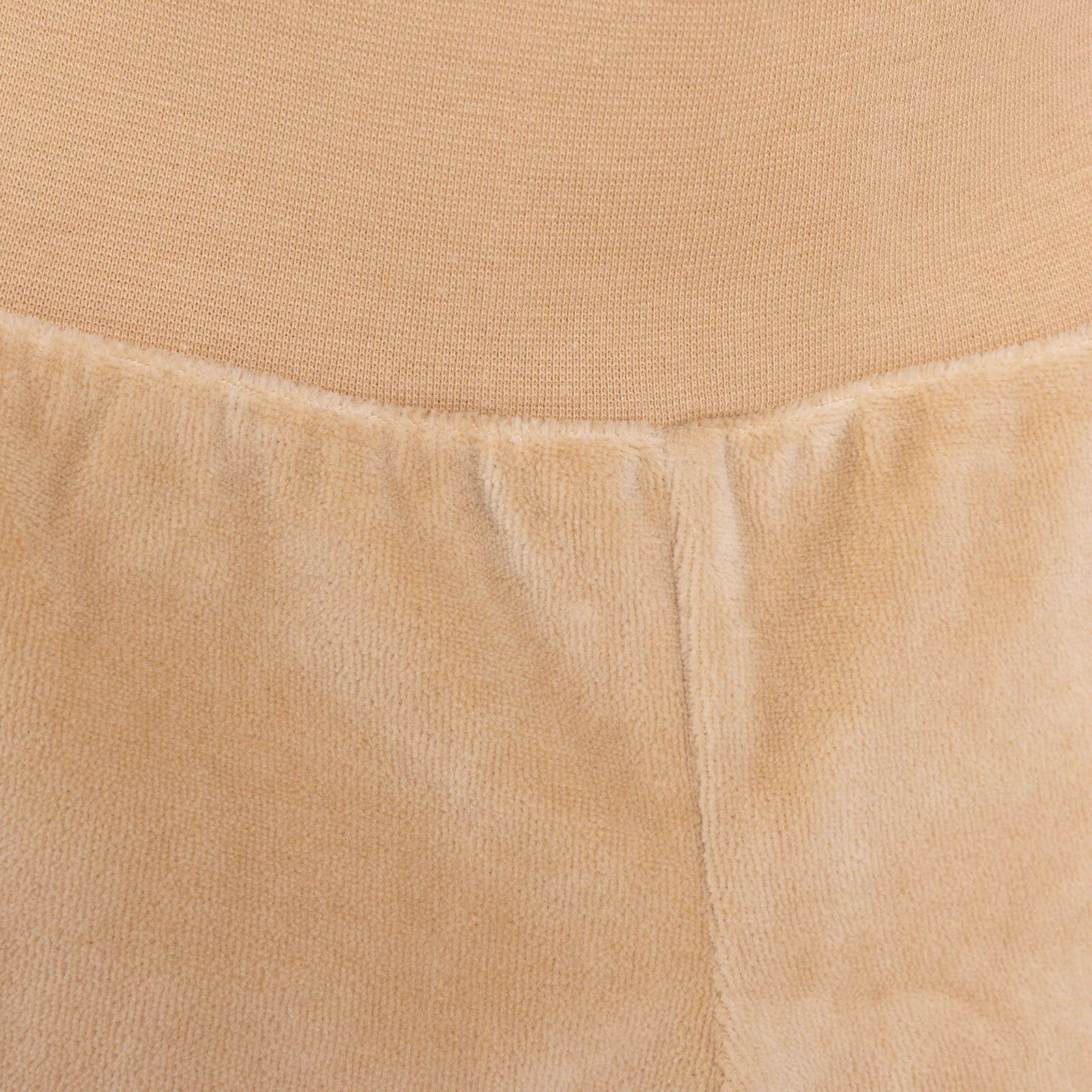 HelloBaby Unisex Velvet Footed Bottom - Beige - ebebek - Black Friday