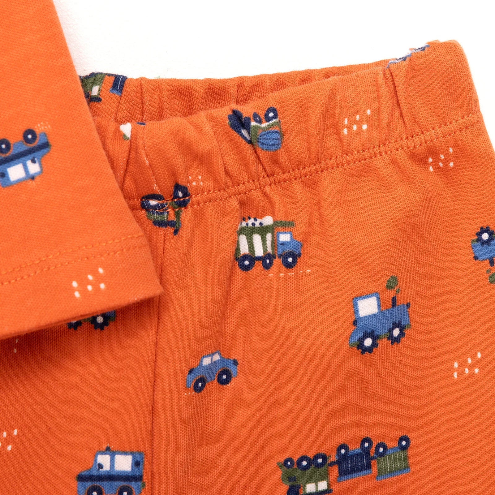 HelloBaby Baby Boy Long Sleeve Pyjamas Set - Orange - ebebek - Black Friday
