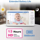 VTech RM7787 HD 7" Over - the - Cot Wi - Fi Baby Monitor - VTech - ebebek