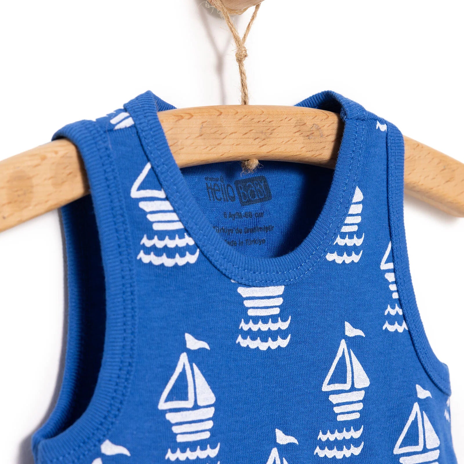 HelloBaby Boy Athlete Bodysuit - Navy Blue - ebebek - Black Friday