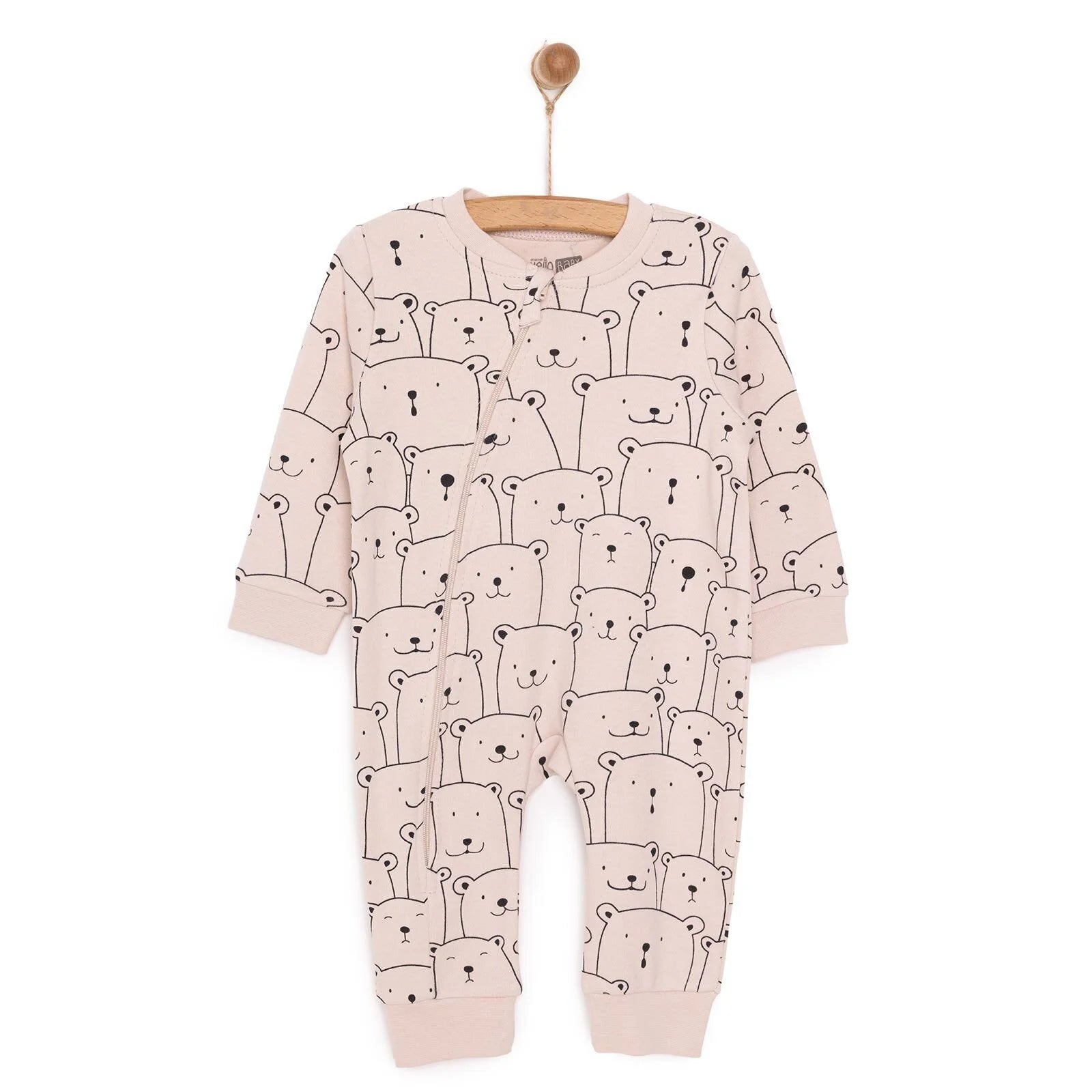 HelloBaby Boy Jumpsuit - Beige - ebebek - Black Friday