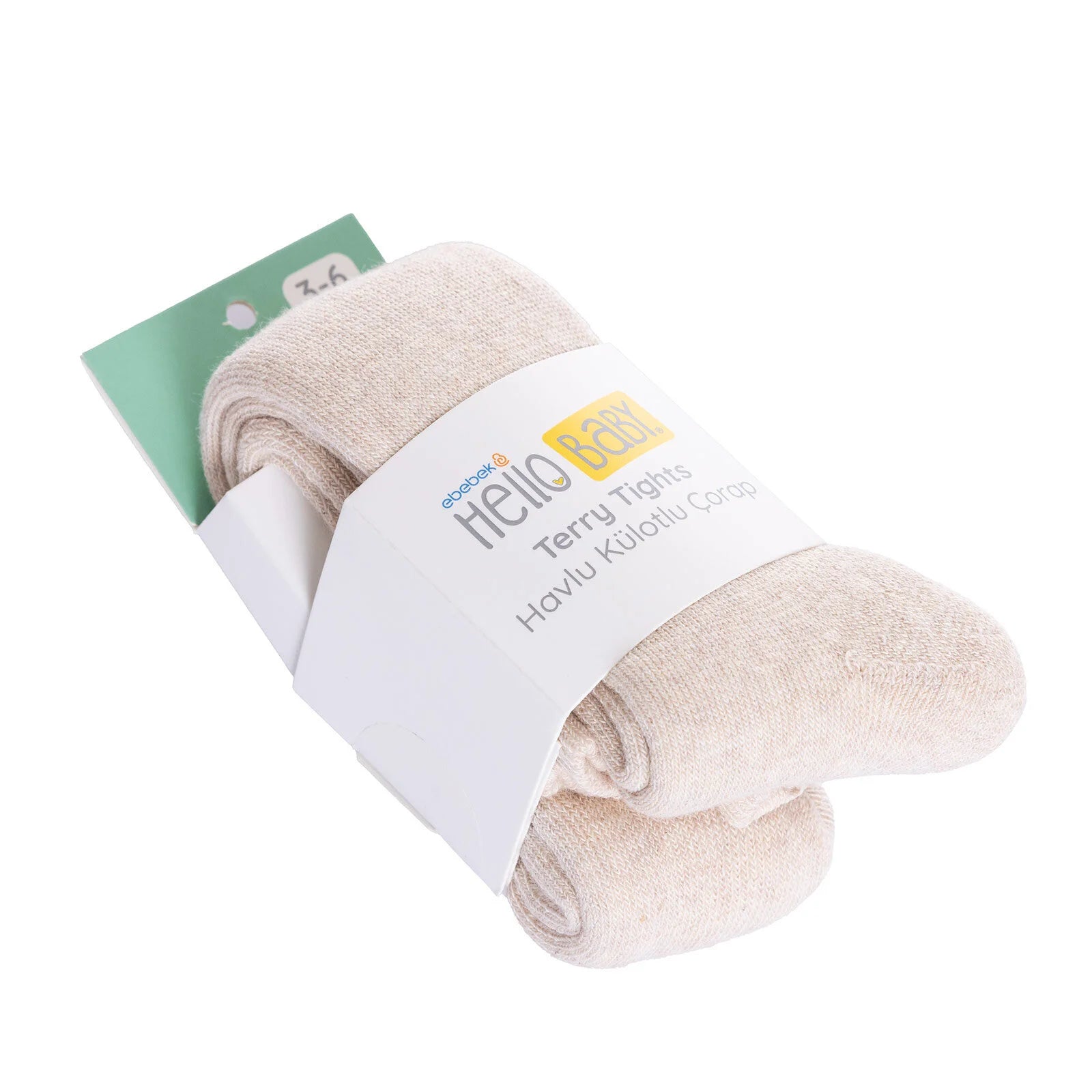 HelloBaby Baby Girl Tight - Beige Melange - ebebek - Black Friday