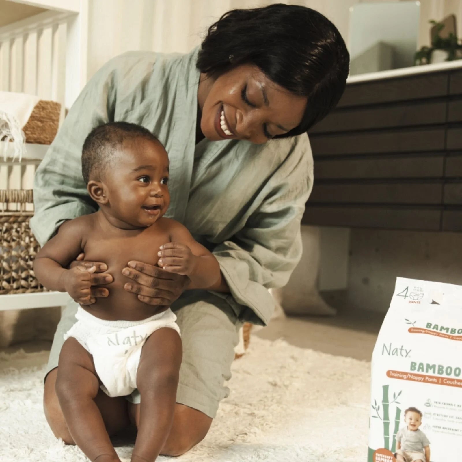 Naty Bamboo Viscose Nappy Pants Size 5 - 18 nappies - ebebek - Black Friday