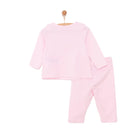 HelloBaby Girl Long Sleeve Pyjamas Set - Light Pink - ebebek - Black Friday