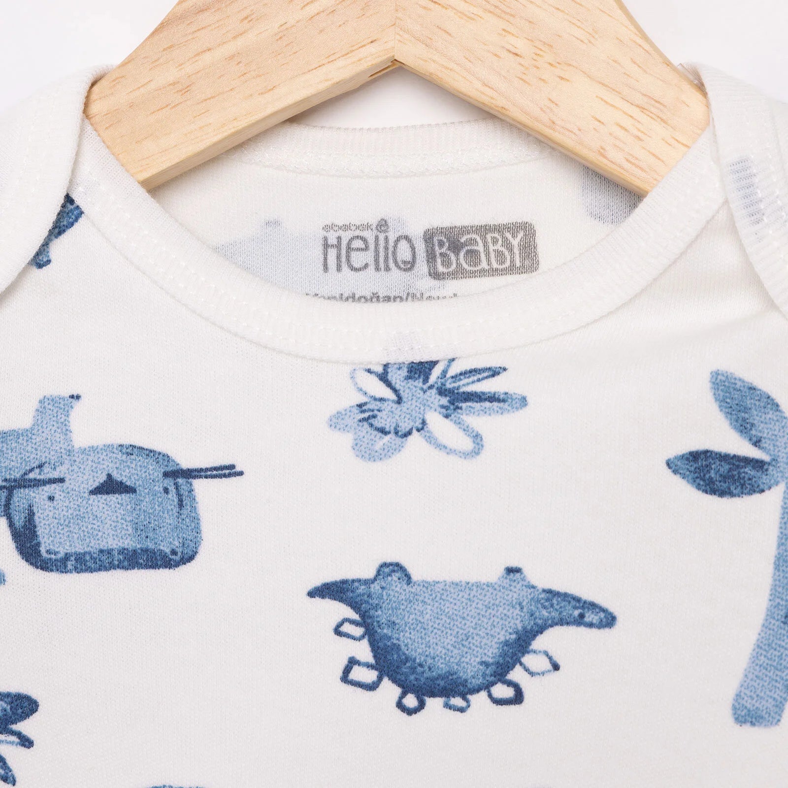 HelloBaby Boy Body - Footed Bottom - Hat - Ecru - ebebek - Black Friday