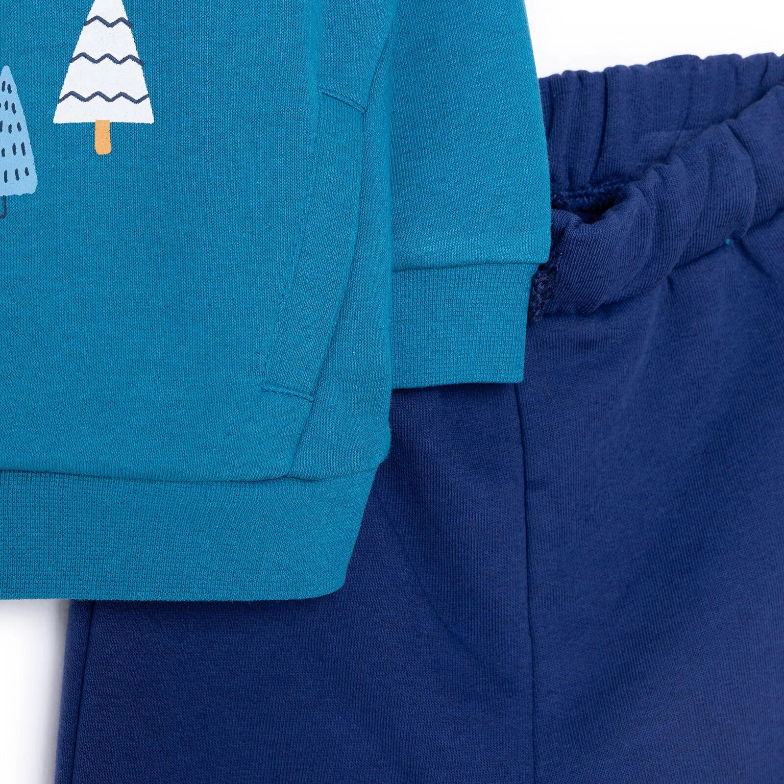 HelloBaby Nordic Forest Boy Jogging Set - Green - ebebek - Black Friday