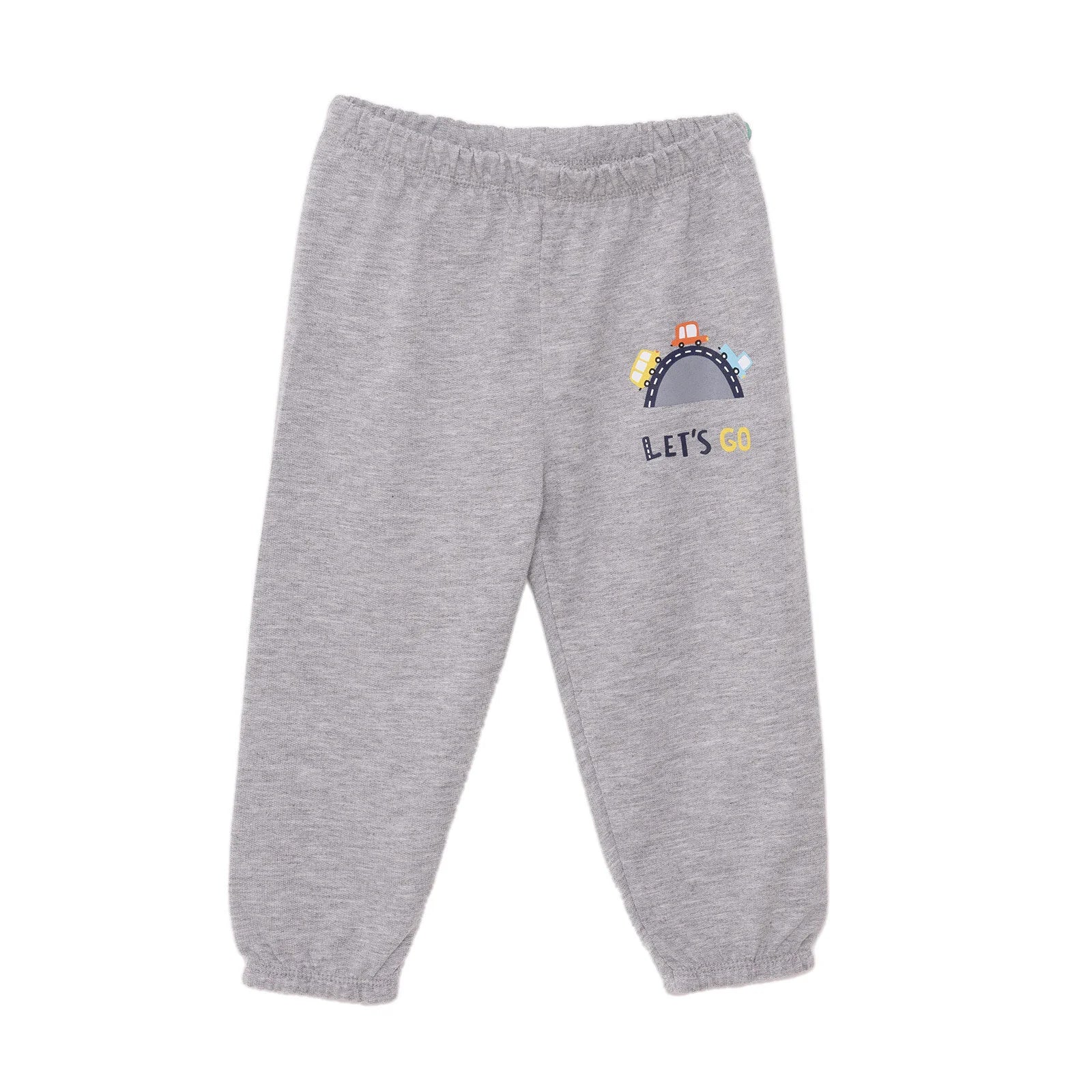 HelloBaby Basic Boy Joggers - Grey Melange - ebebek - Black Friday