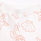 HelloBaby Basic Girl Starfish Patterned Footed Bottom - Salmon - ebebek - Black Friday