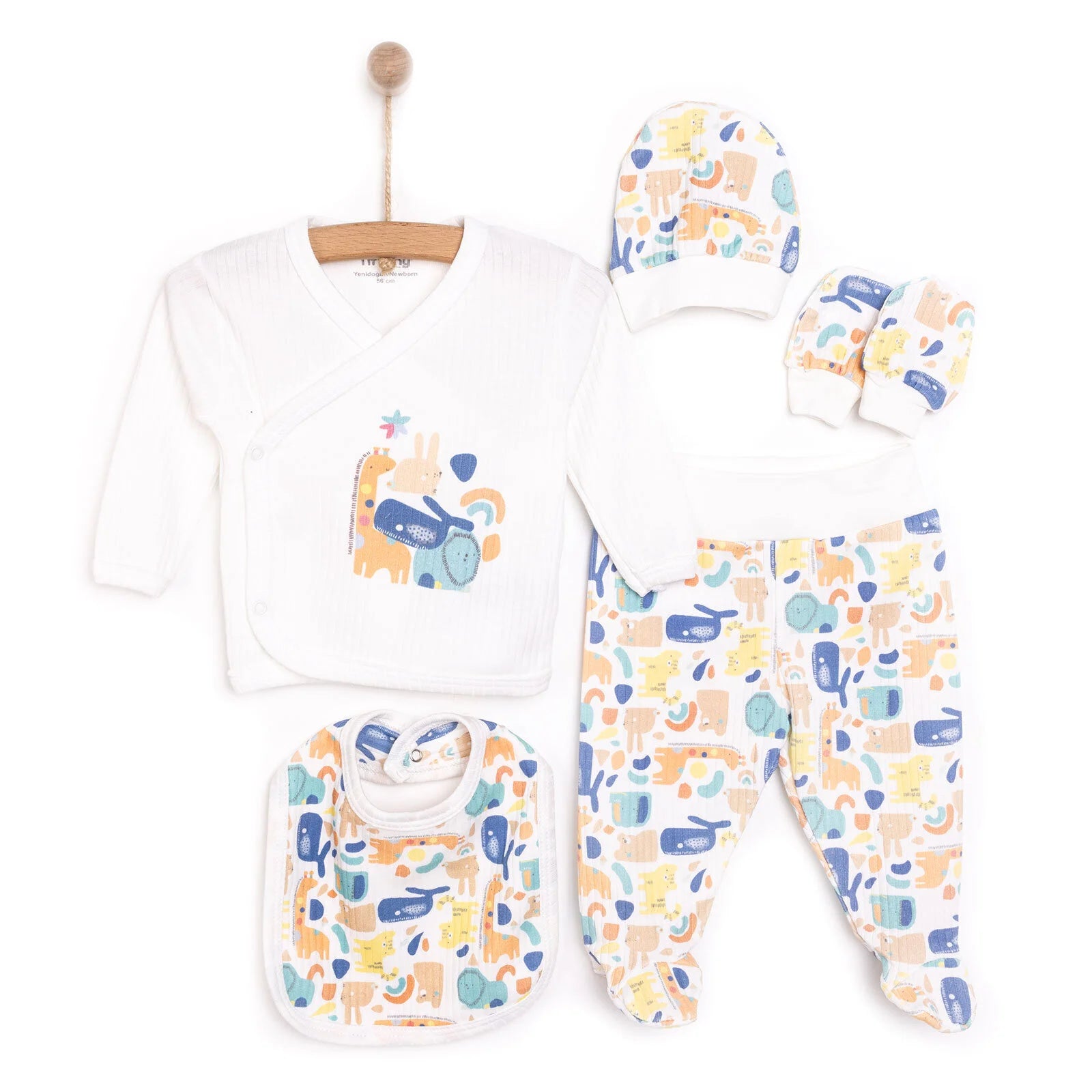 Tiffany Baby Girl 5 Pcs Newborn Starter Set - Ecru - ebebek - Black Friday