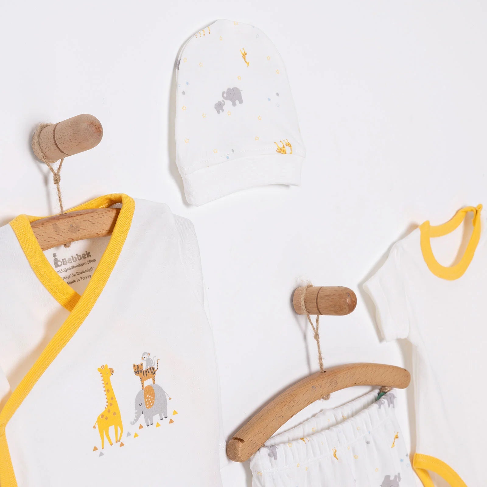 Bebbek Boy 5 Piece Newborn Gift Set - Ecru - ebebek - Black Friday