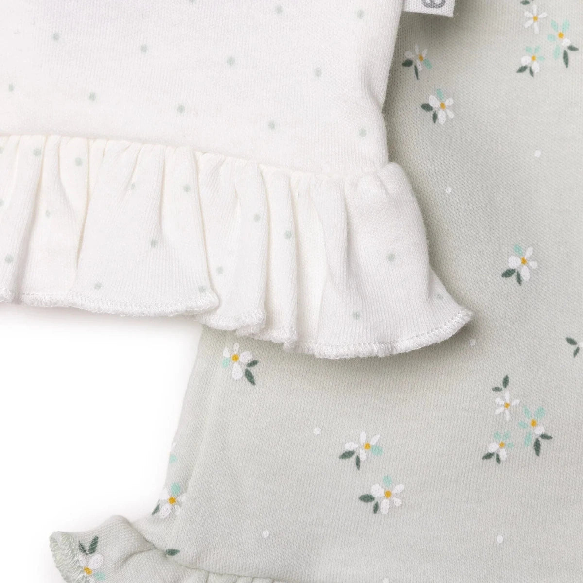 Bebetto Girls T-shirt & Shorts Set Floral Print Flower Garden Crew Neck Short Length Short Sleeve - Multicolour Multicolour - ebebek