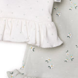 Bebetto Girls T-shirt & Shorts Set Floral Print Flower Garden Crew Neck Short Length Short Sleeve - Multicolour Multicolour - ebebek