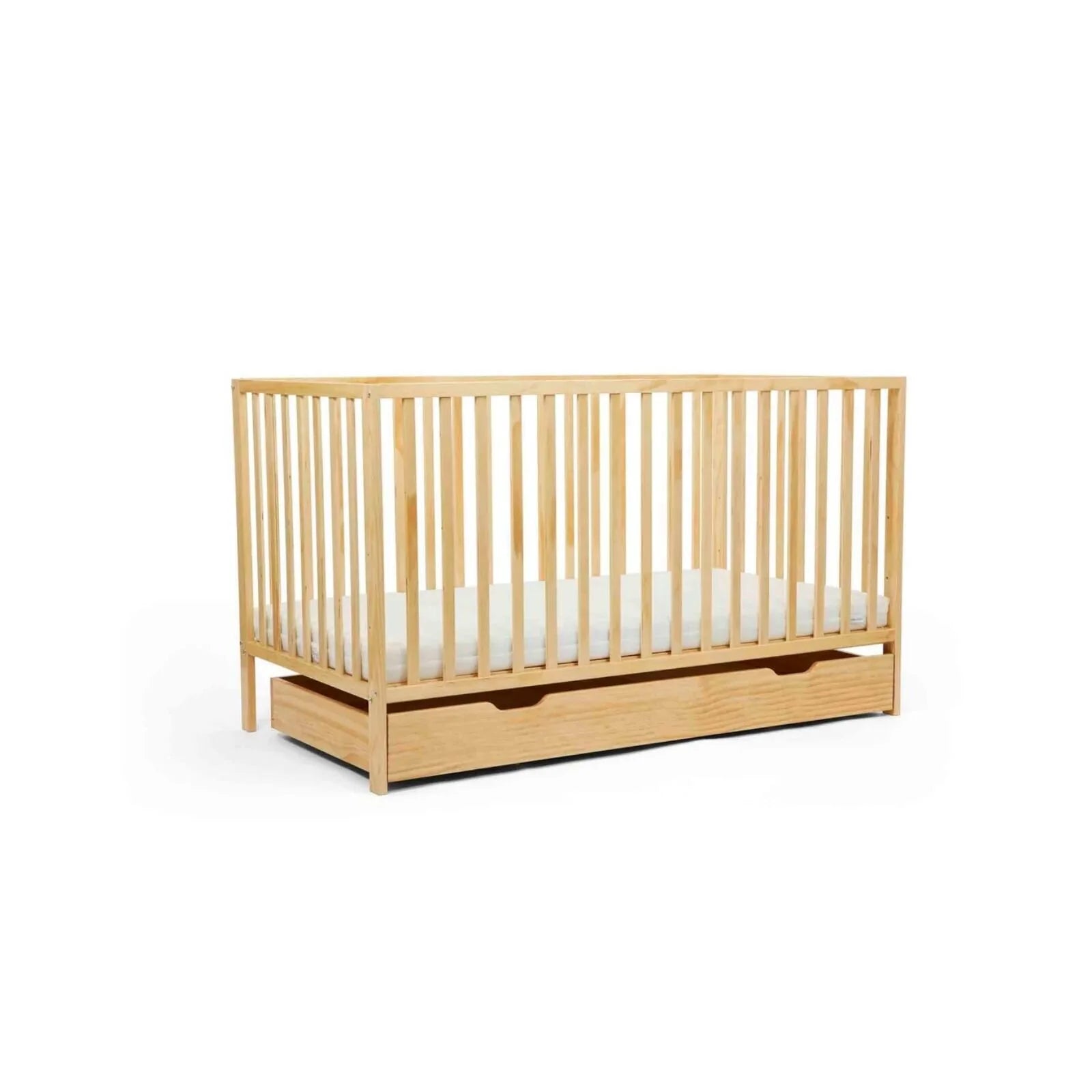 Ickle Bubba Hartley Classic Cot & Under Drawer - Pine - ebebek - Black Friday