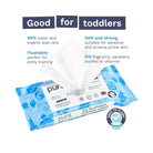Pura Baby Wipes Flushable 3x60 pcs - ebebek - Black Friday