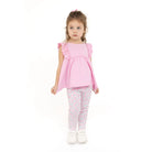 HelloBaby Baby Girl Tight & T-shirt - Mauve - ebebek - Black Friday