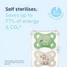 MAM Original Soother Unisex 0 - 6 months Pack of 2 - ebebek - Black Friday