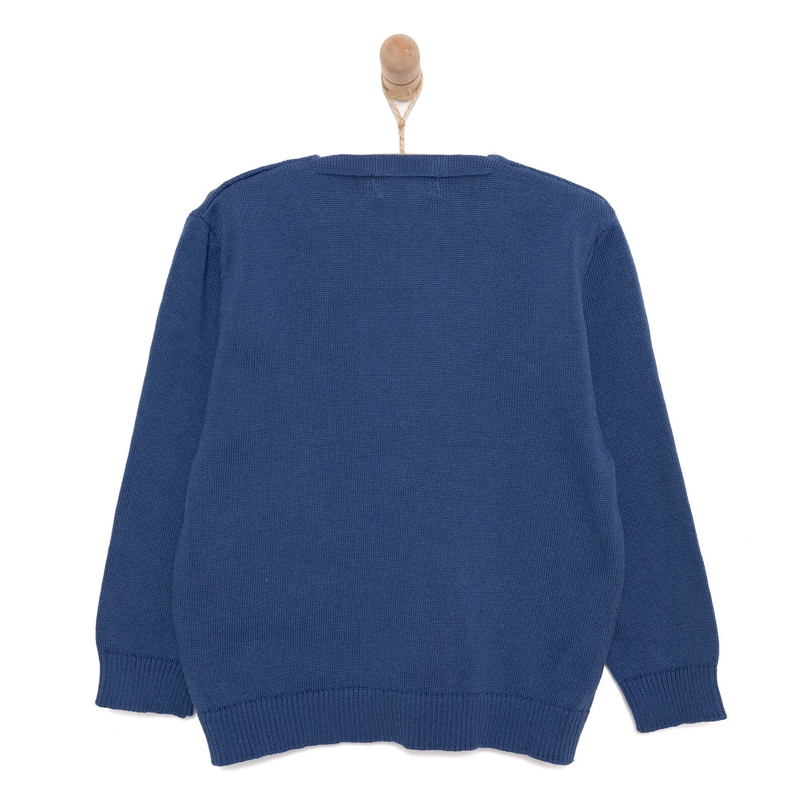 HelloBaby Little Sailor Boy Knit Cardigan - Blue - ebebek - Black Friday