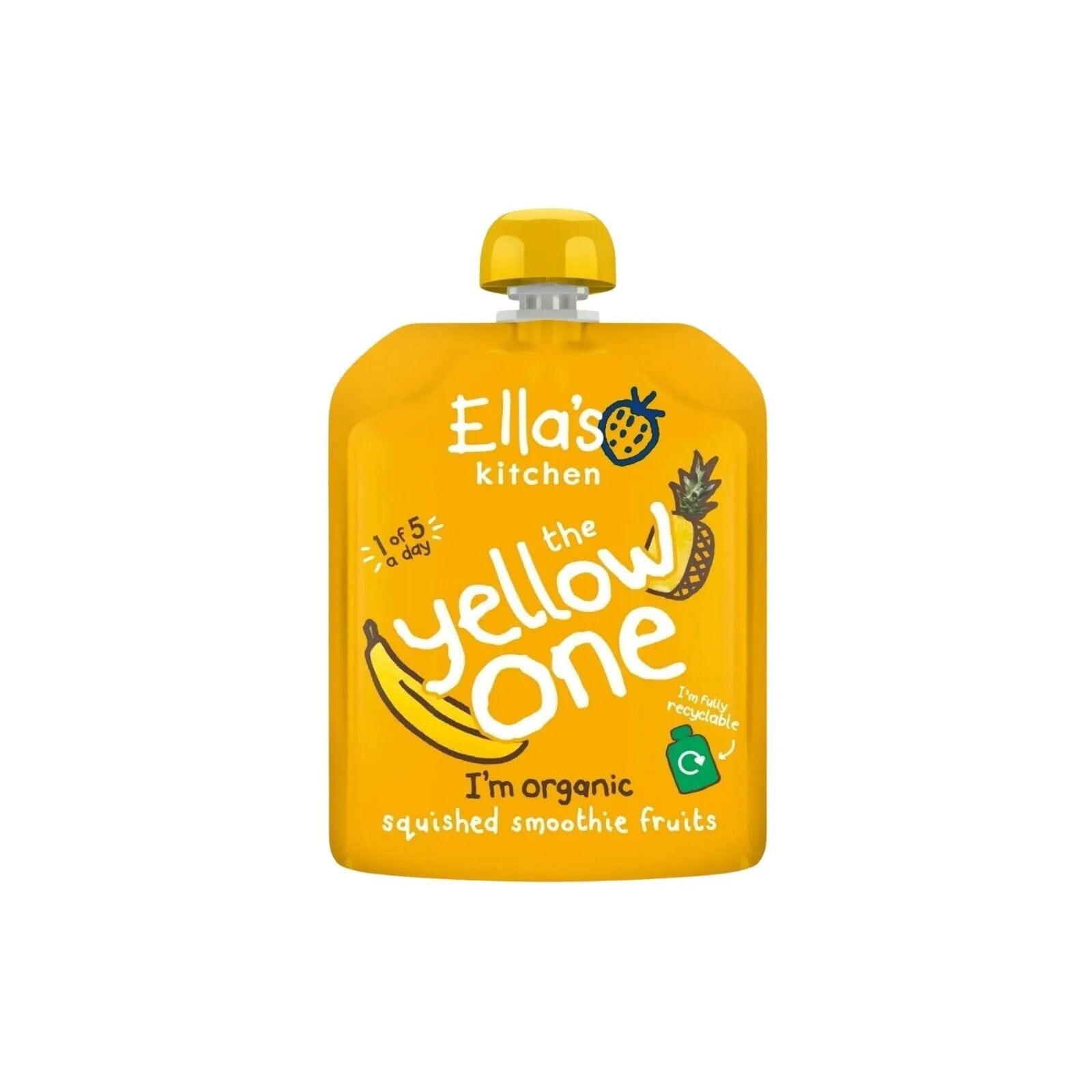 Ella's Kitchen Smoothie The Yellow One Baby Food Pouch 6+ months 90g - ebebek - Black Friday