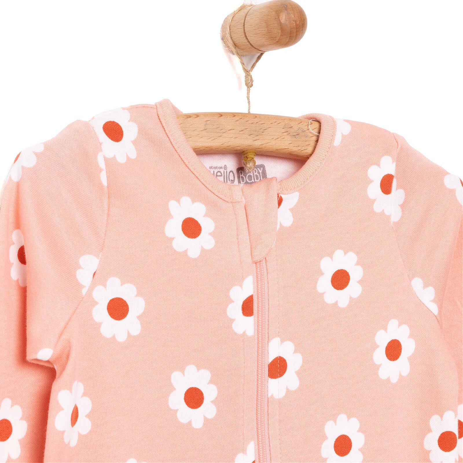 HelloBaby Newborn Baby Girl Footed Jumpsuit - Pink - ebebek - Black Friday