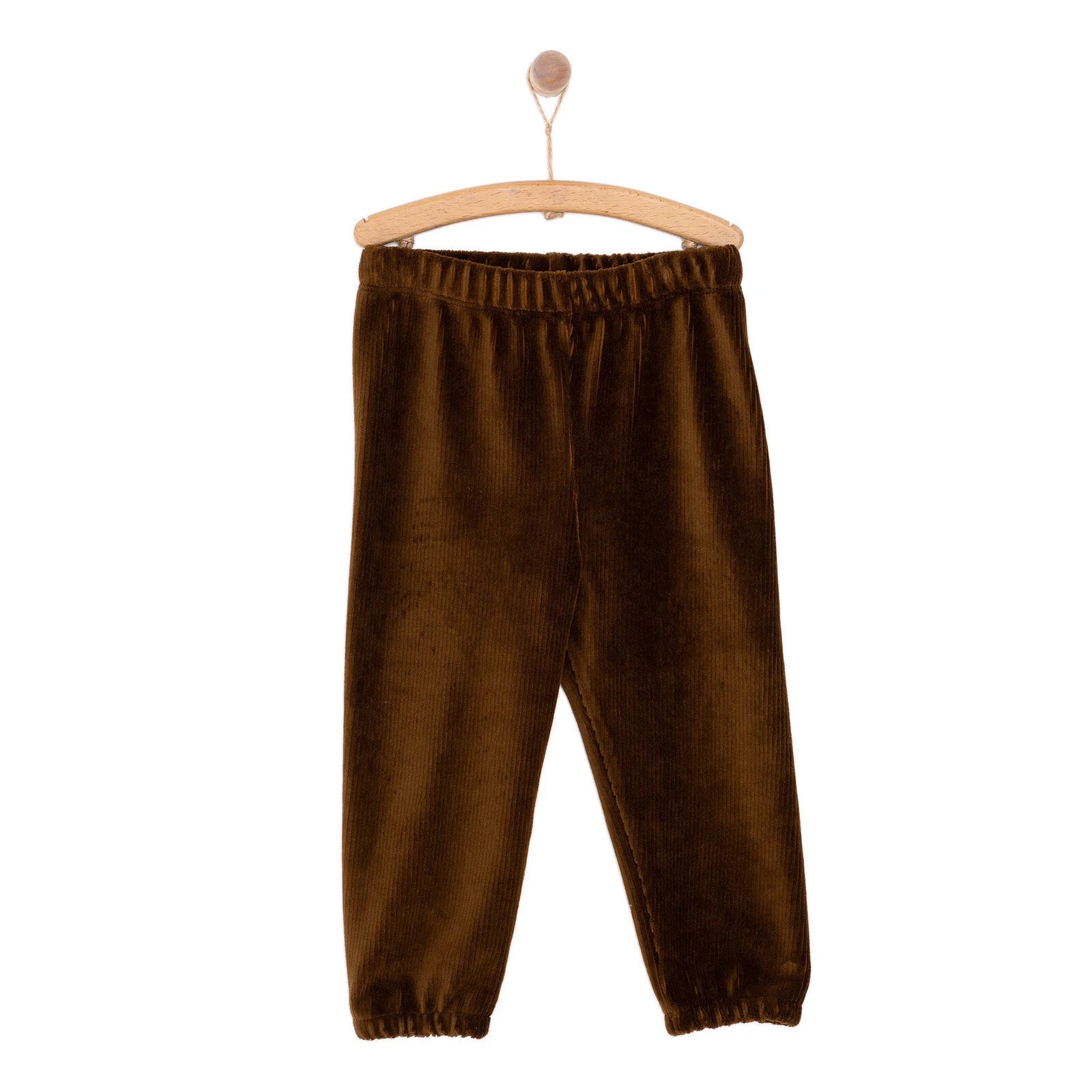 HelloBaby Basic Boy Velvet Joggers - Light Brown - ebebek - Black Friday