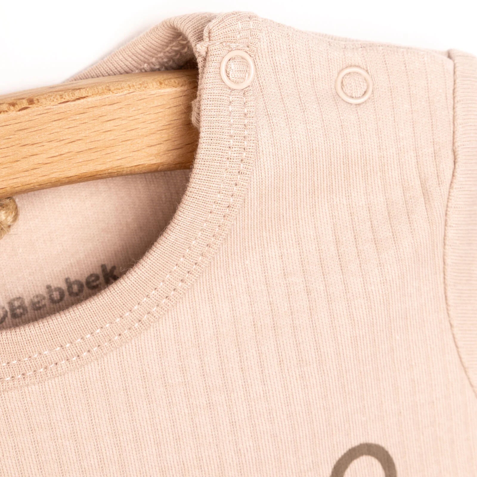 Bebbek Newborn Unisex Short Overalls - Beige - ebebek - Black Friday