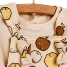 Newborn Bebbek Fruits Printed Dress - Ecru - ebebek - Black Friday