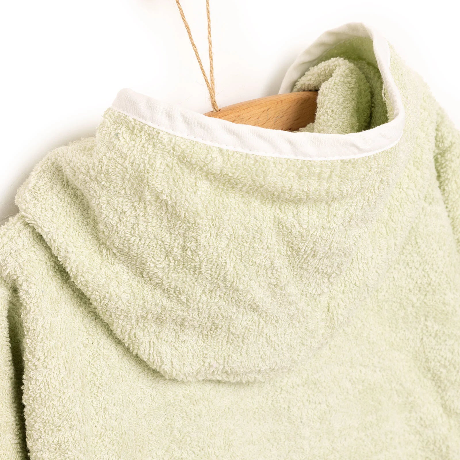 Bebekevi Baby Bathrobe - Light Green - ebebek - Black Friday