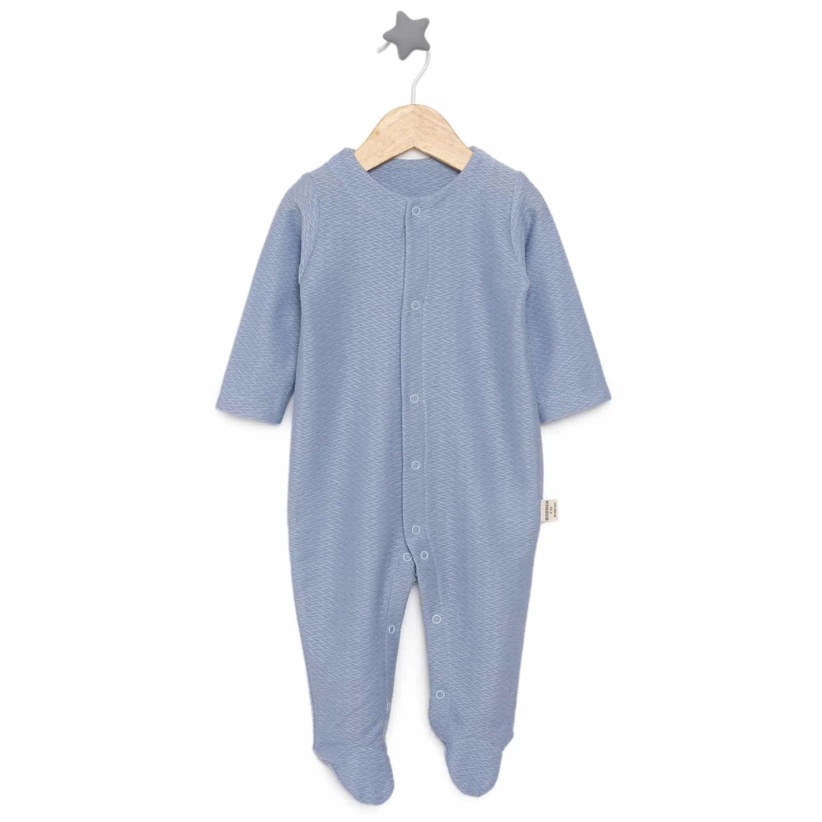 Bebbek Unisex Footed Jumpsuit - Light Blue - ebebek - Black Friday