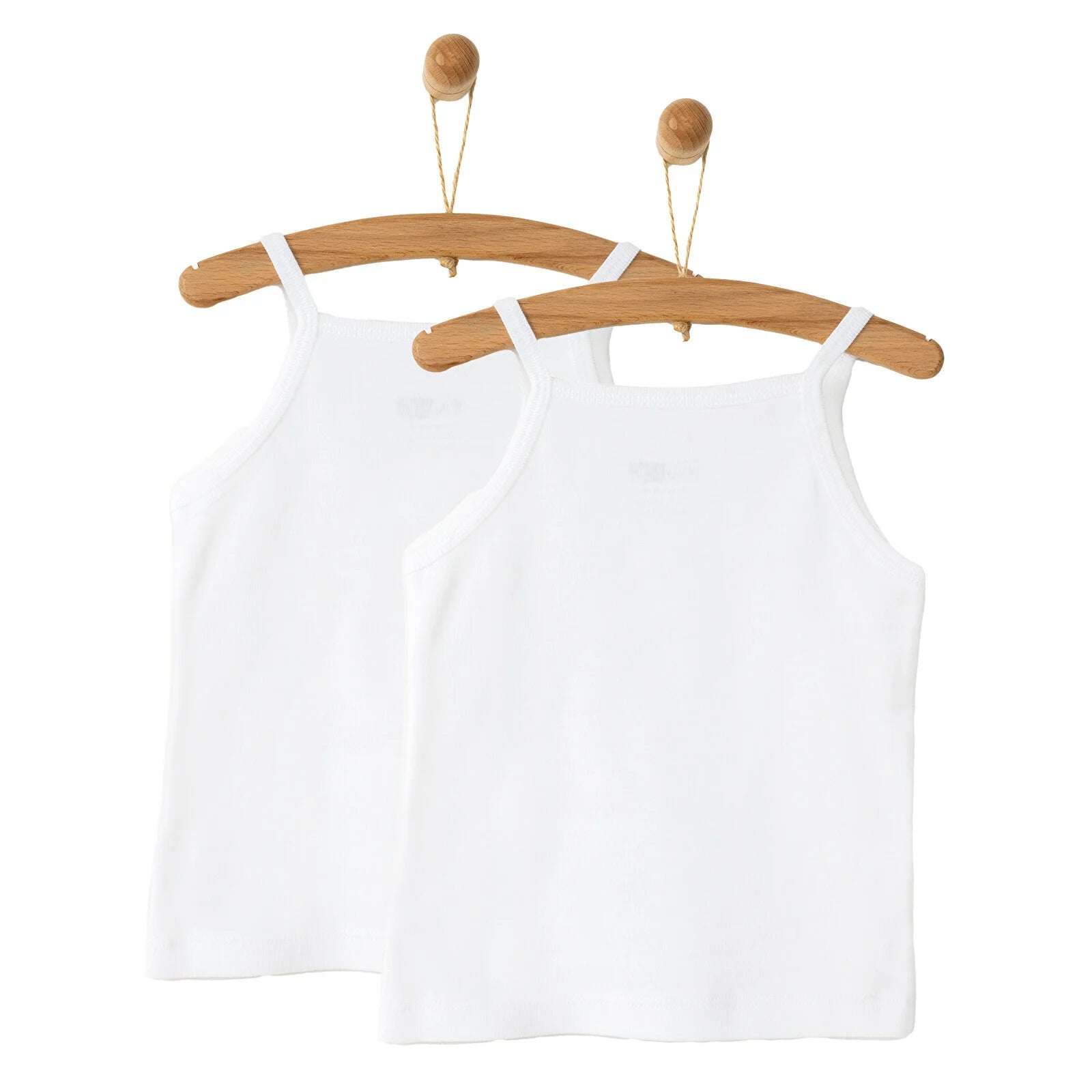 HelloBaby Girl 2 - Pack Tanks - White - ebebek - Black Friday