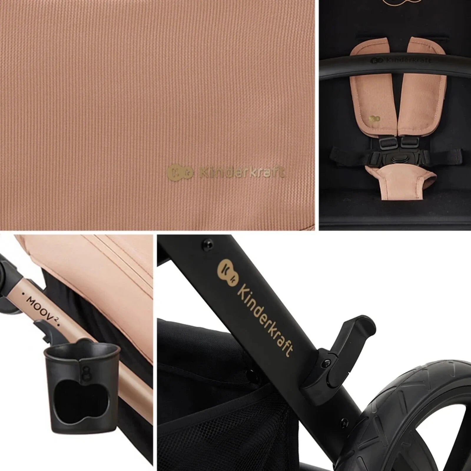 Kinderkraft Moov 2 3 - in - 1 Travel System - Grey - ebebek - Black Friday