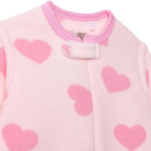 HelloBaby Newborn Polar Footed Jumpsuit - Pink Printed - ebebek - Black Friday