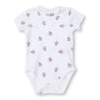 HelloBabyys Short - Sleevedysuit Envelope Neck Short Sleeve - Ecru Ecru - ebebek