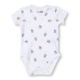 HelloBabyys Short - Sleevedysuit Envelope Neck Short Sleeve - Ecru Ecru - ebebek