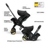Doona i Infant Car Seat & Stroller - Nitro Black Nitro Black - ebebek
