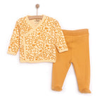 HelloBaby Girl Wrapover Top - Footed Bottom - Salmon - ebebek - Black Friday