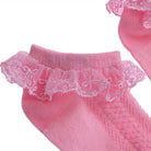 HelloBaby Girl Socks with Lace - Pink - ebebek - Black Friday