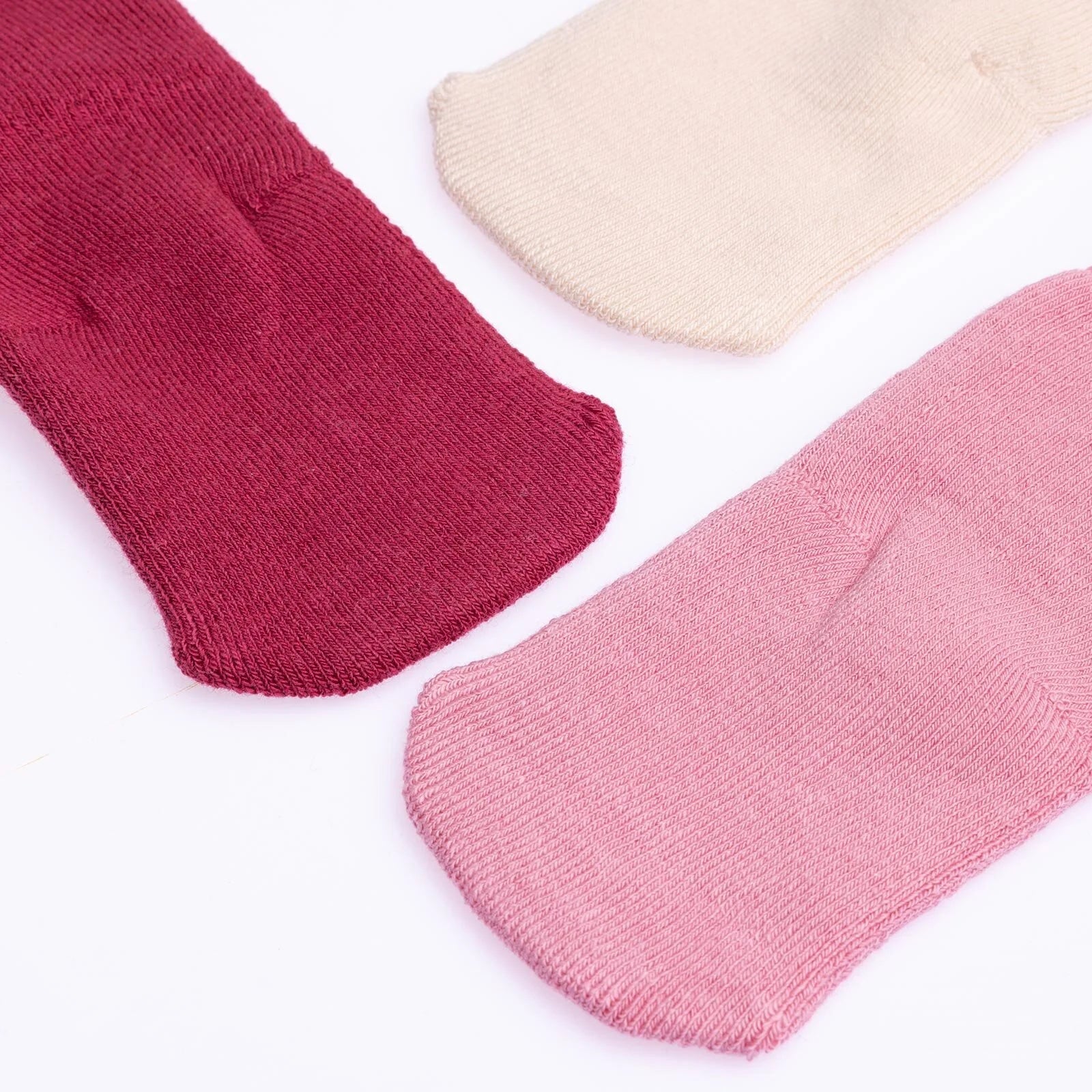 HelloBaby Girl Chenille Socks 3 Pack - Light Rose - ebebek - Black Friday