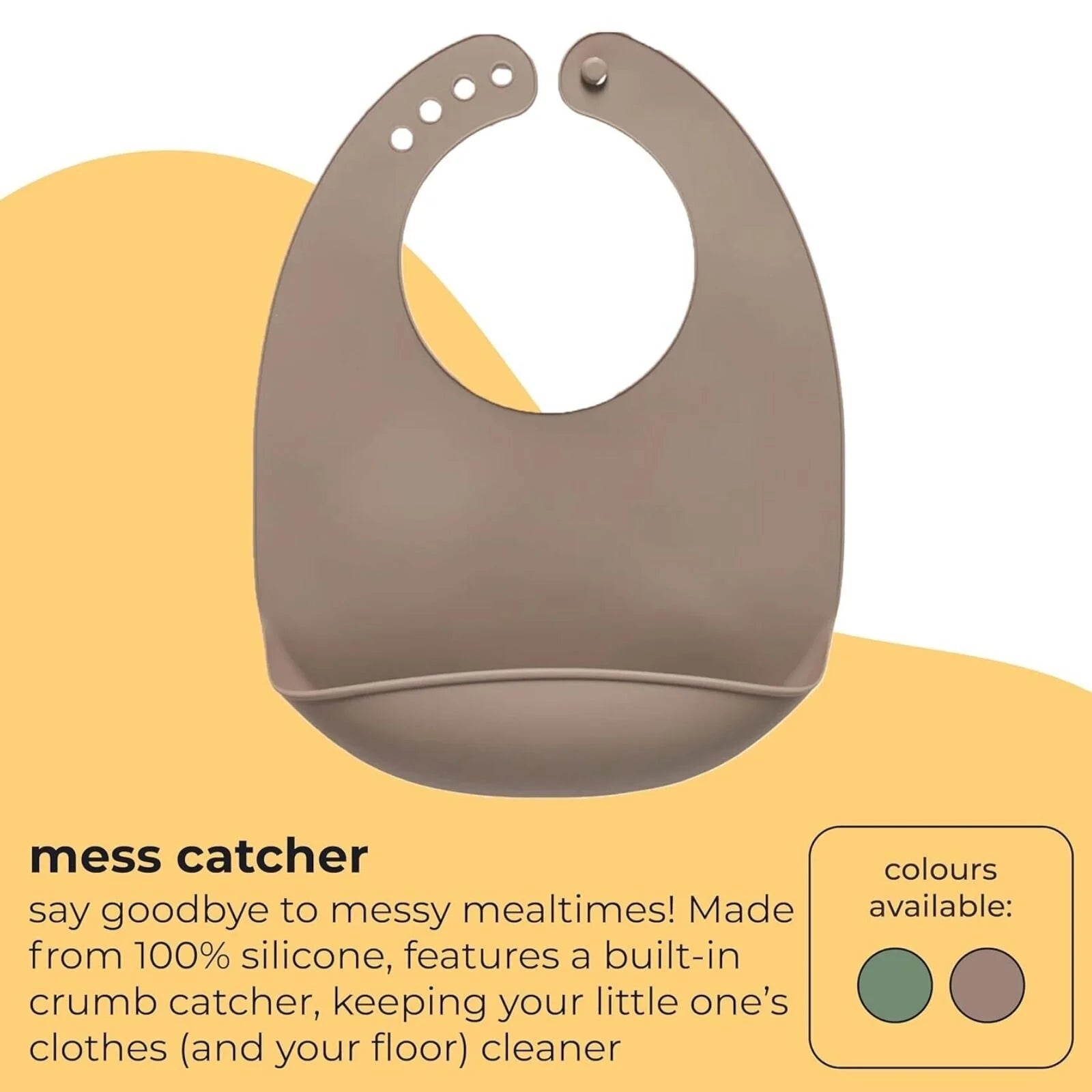 Vital Baby Nourish Mess Catcher - Natural Stone - ebebek - Black Friday