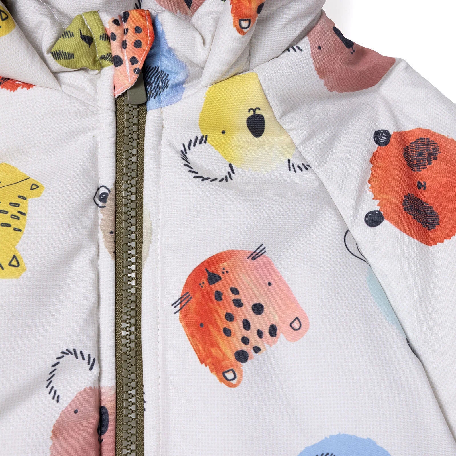 Midimod Coat - Ecru Printed - ebebek - Black Friday