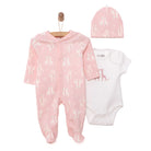 HelloBaby Baby Girl Body - Jumpsuit - Hat - Salmon - ebebek - Black Friday