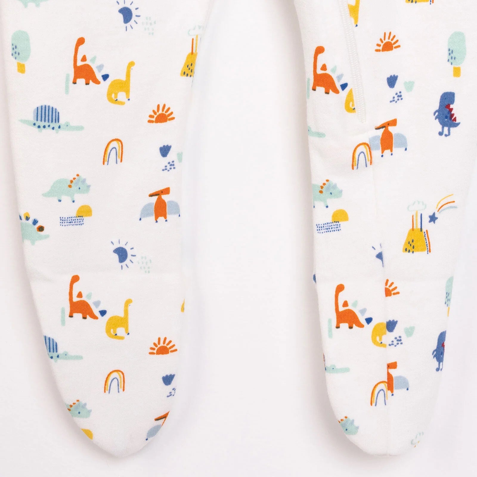 HelloBaby Newborn Baby Boy Footed Jumpsuit - Ecru - ebebek - Black Friday