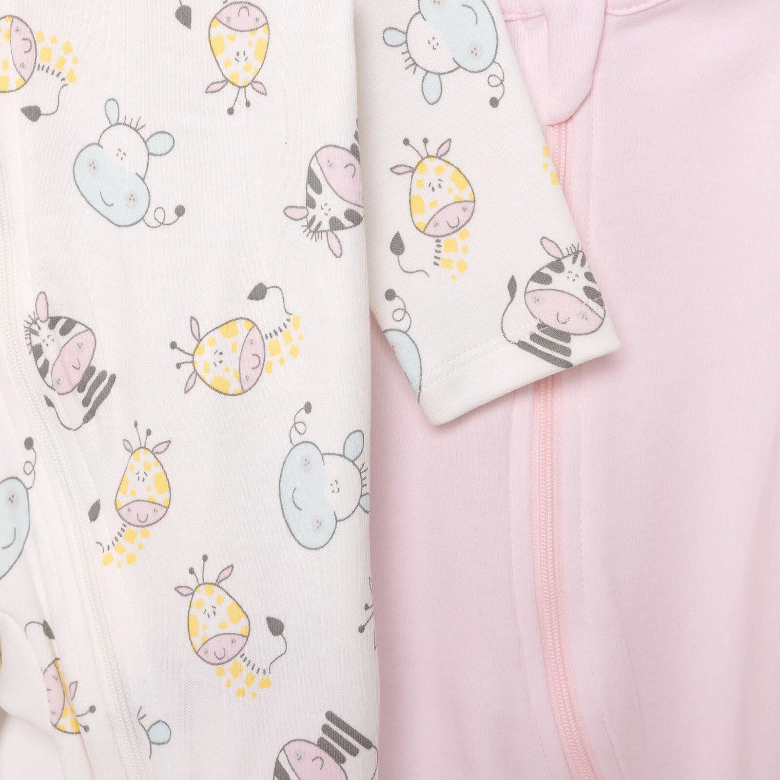 HelloBaby Newborn Girl Footed Jumpsuit - Ecru - ebebek - Black Friday