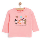HelloBaby Basic Long Sleeve Tshirt - Light Pink - ebebek - Black Friday