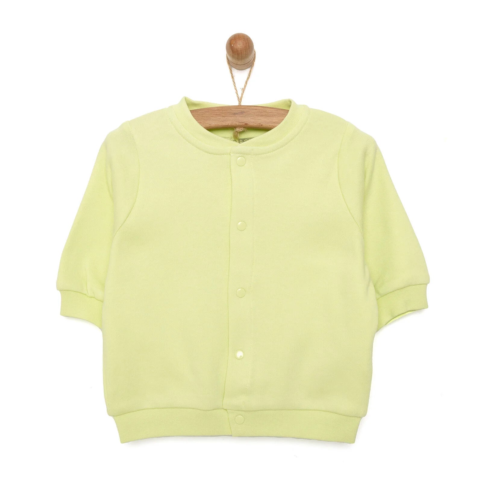 HelloBaby Basic Ribbed Cardigan - Green - ebebek - Black Friday