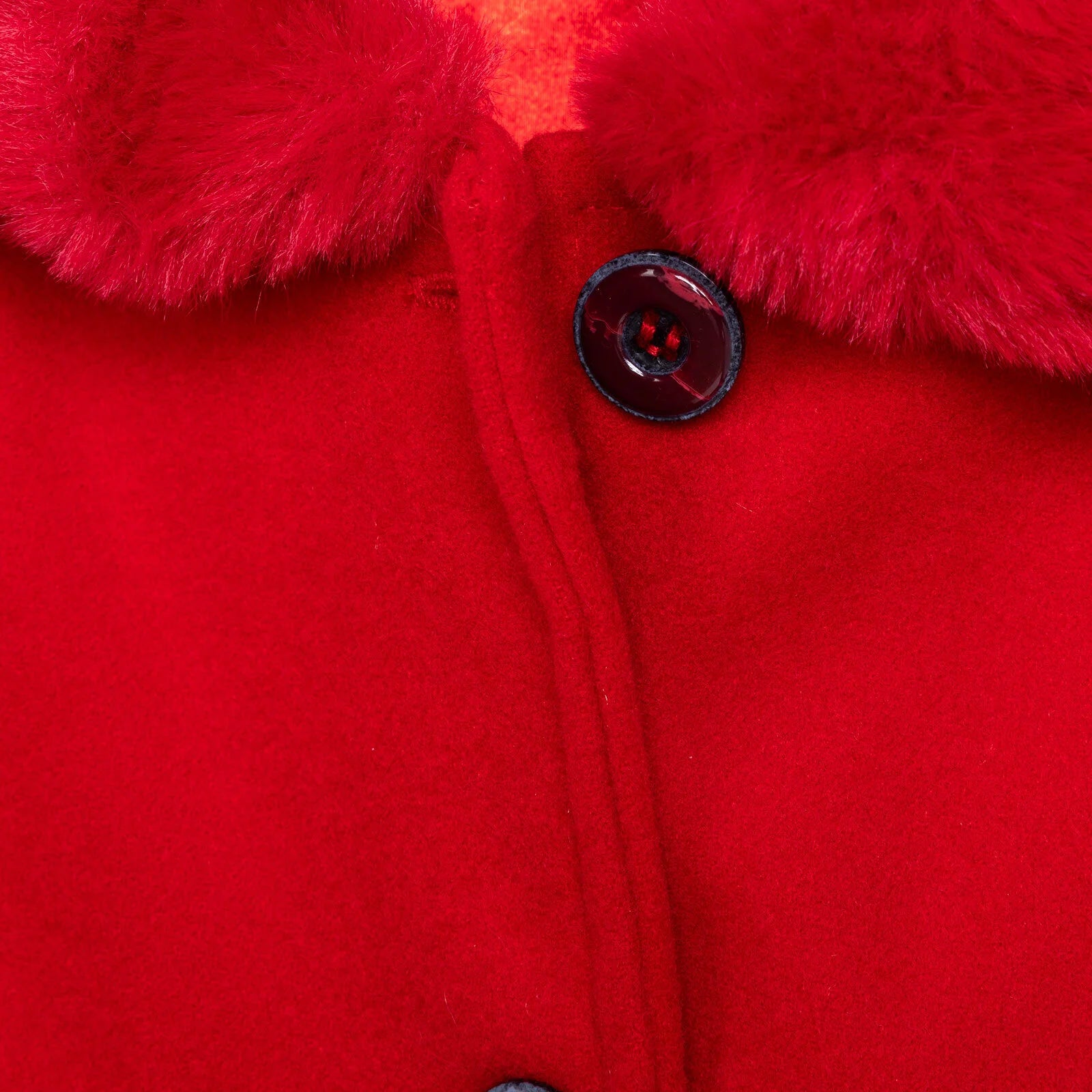 Baby Rose Girl Coat - Red - ebebek - Black Friday